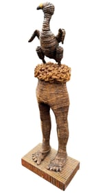 GEORGE BUCHER (American, 1931-2015) Folk Art Sculpture