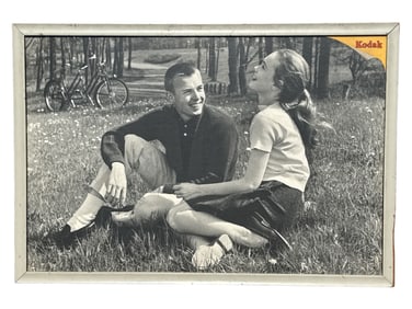 A Vintage 1960's KODAK Advertisement Sign