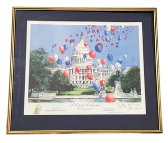 MARLENE COLUCCI "A Capital Celebration" Lithograph