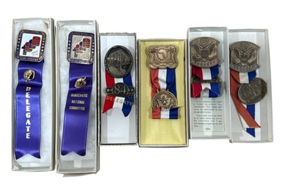Collection of Democratic National Convention Badges