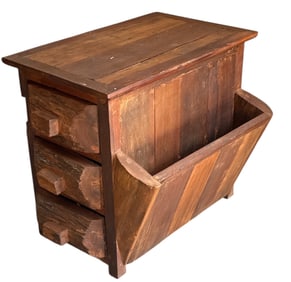 A Log Cabin Old Hickory Style Side Table
