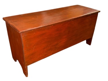 Primitive American Blanket Chest