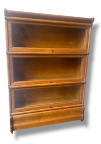 Antique Oak Barrister Bookcase