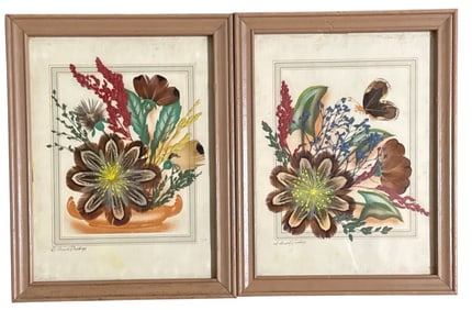 PREBOY South Dakota Prairie Grass Flowers Art