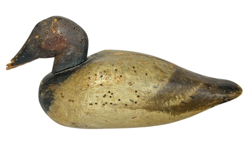 Antique Canvasback Duck Decoy, BRIGHTON