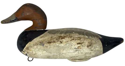Antique Canvasback Duck Decoy