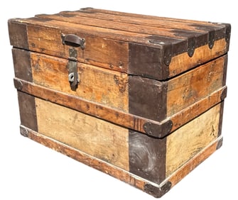 Primitive Antique Trunk
