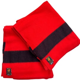 Pair EARLY SETTLER Wool Camp Blankets