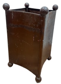 Brutalist Folk Waste Basket