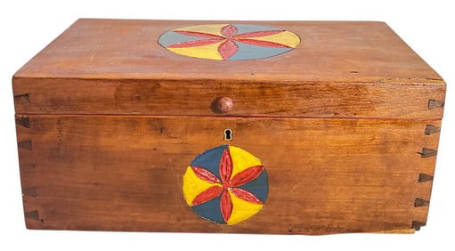 POPS CASEY Folk Art Box