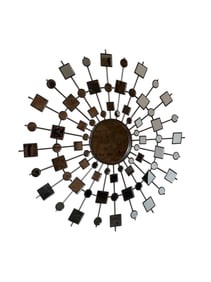 Ultra Modern Sunburst Mirror