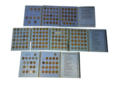 Collection of Lincoln, Indian Head Cent & Canadian Small Cent Coins