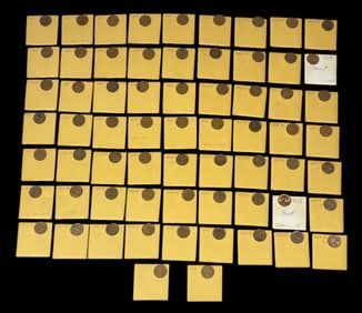 Large Collection of Wheat & Standard Pennies, 1914-1960