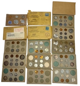 Collection of U.S. Treasury Department Coin Sets