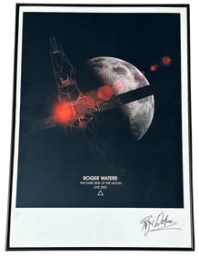 ROGER WATERS The Dark Side Of The Moon Concert Poster, Numbered