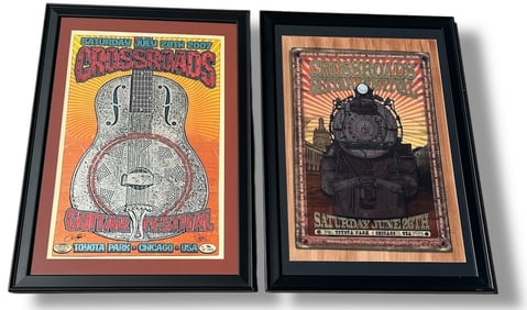 Crossroads Guitar Festival Posters