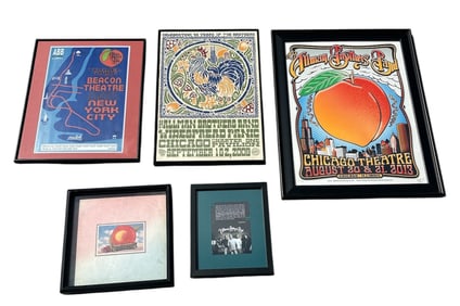 Lot ALLMAN BROTHERS BAND Posters & Ephemera