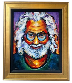 JERRY GARCIA Giclee by GRACE SLICK