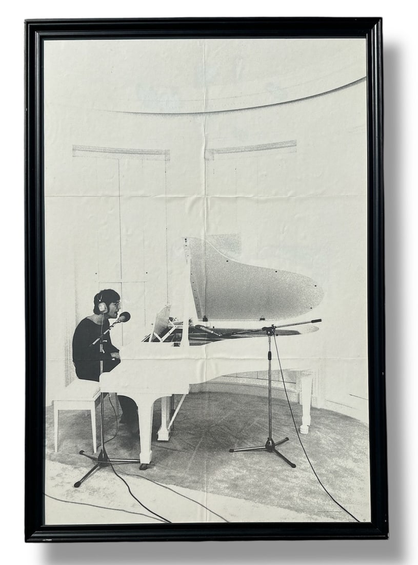 大感謝祭 John Lennon サイン入りポスターカード G1I22425si John Lennon Signed Autograph Cut With COA Beatles Signature