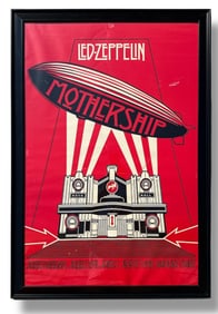 LED ZEPPELIN Mothership 2018 Framed Print