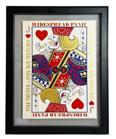 A 2018 WIDESPREAD PANIC Las Vegas Concert Poster
