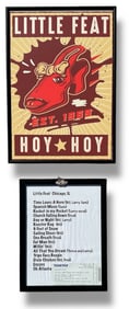 LITTLE FEAT Concert Poster & Set List for The 50th Anniversary