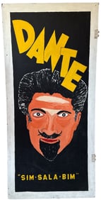 Dante "Sim Sala Bim" Magician Magic Show Stage Panel