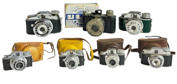 Collection of Miniature Spy Cameras, HIT