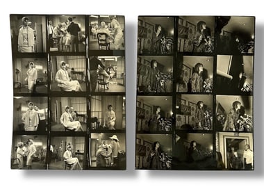 JANE FONDA Contact Sheets 1962 & 1972