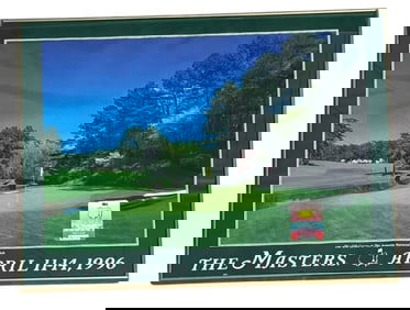 The Masters 1996 Poster Print & Tournament Pass