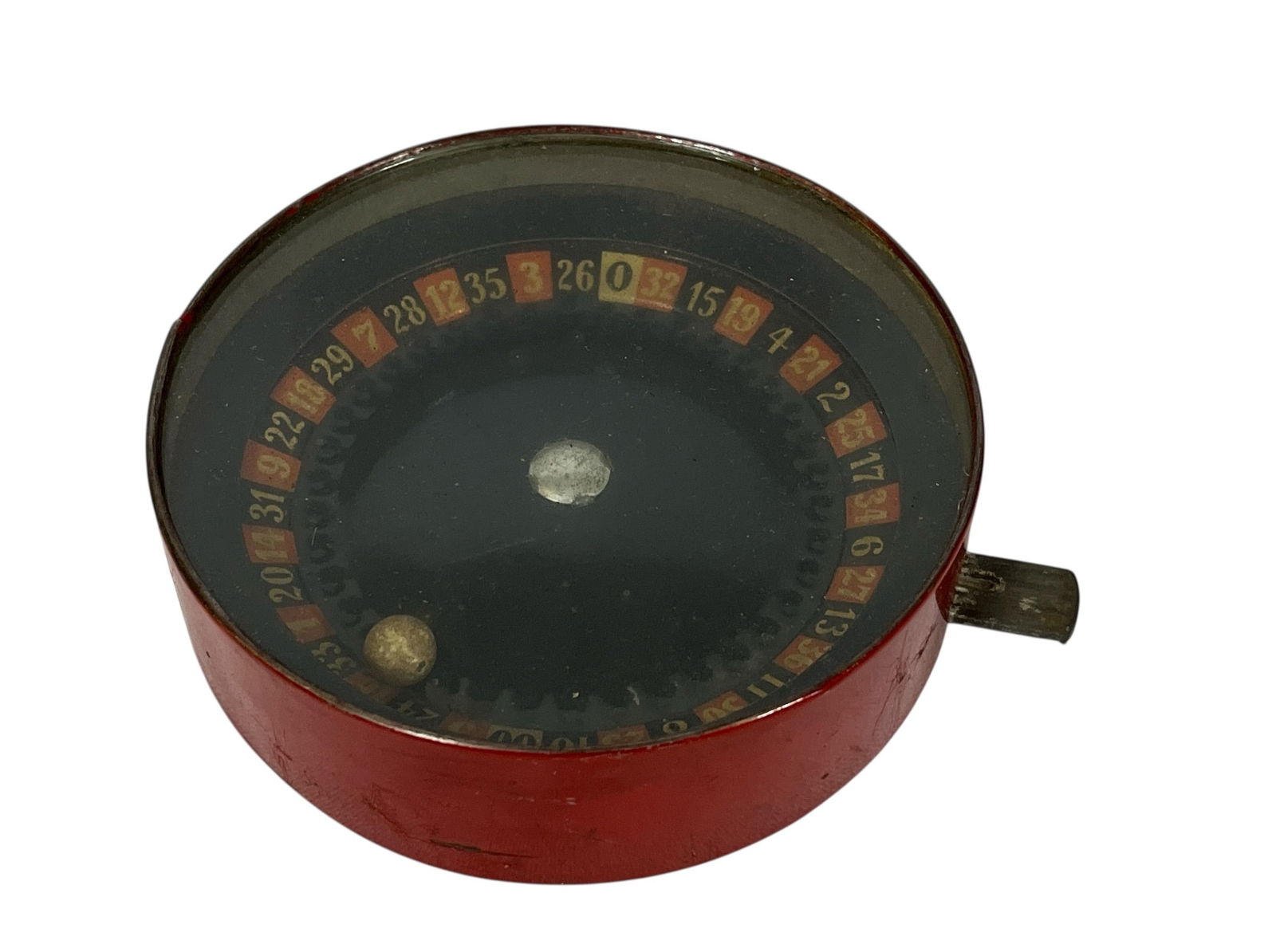 Vintage 1940s Tin Toy Roulette Wheel Game (1 of 3)