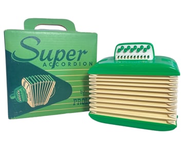 A Vintage 1960's PROLL Super Accordion