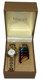 Vintage GUCCI Interchangeable Bezel Ladies Watch