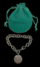 TIFFANY & CO. Sterling Silver "Return To Tiffany" Bracelet