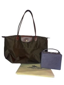 Collection Vintage Designer Hand and Tote Bags, LONGCHAMP, BRANDON BLACKWOOD