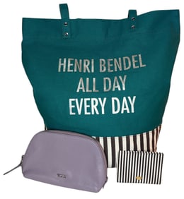 A HENRI BENDEL Travel Tote With Card Case