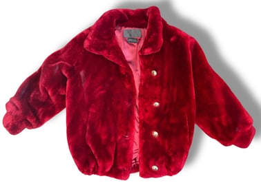 A Canadian Dyed Sheared Beaver Fur Coat