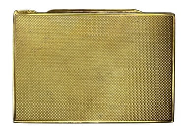 A 14k Gold Vintage Cigarette Case