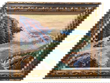 A Seascape Painting, EDITH CRIM