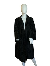 A Vintage Astrakhan Lamb Fur Coat
