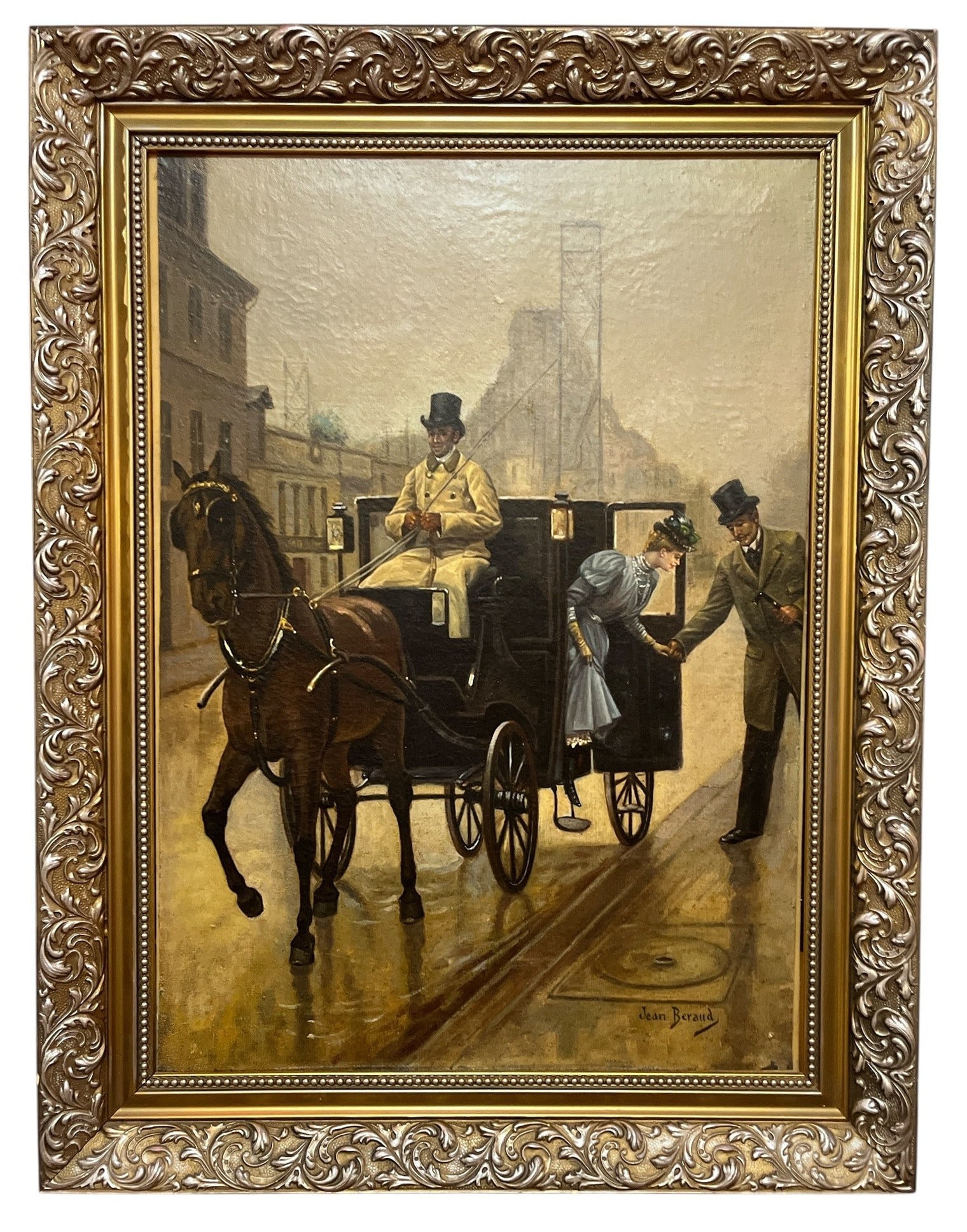After JEAN BERAUD (French, 1849-1936), Oil Painting (1 of 4)