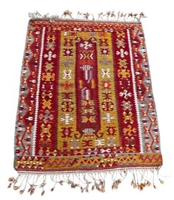 Vintage 1944 Kilim Area Rug