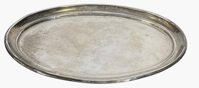 Small Antique Sterling Silver Tray