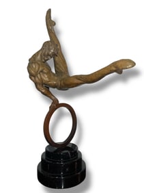 RICHARD MACDONALD 'Gymnast State II' Bronze Sculpture