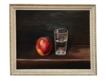 C. ZAJAC Still Life Oil Painting, 1965