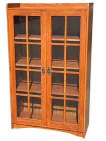 Arts and Crafts Mission Oak Bookcase