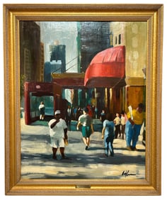 ROSEMARIE ADCOCK OEHLER Painting "North On South State"