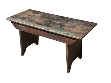 Primitive Crock Bench
