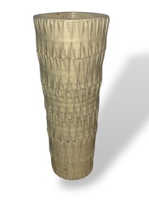 A Mid Century Japanese Earthenware Pottery Vase