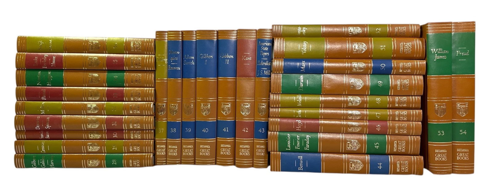 Complete 1952 BRITANNICA Great Books Encyclopedia Set, 54 Volumes (1 of 4)